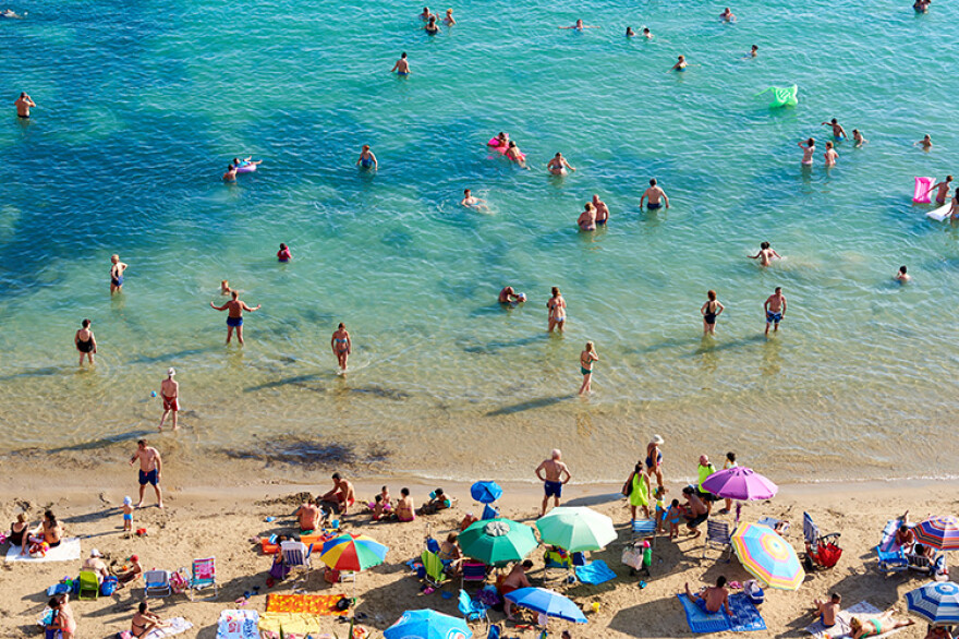 Urbana stränder i Torrevieja